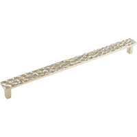 Worldwide Flooring Design Center Cobblestone Pull 12 9/16 Inch (c-c) Polished Nickel Cobblestone Pull 12 9/16 Inch (c-c) Polished Nickel Top Knobs Decorative Hardware