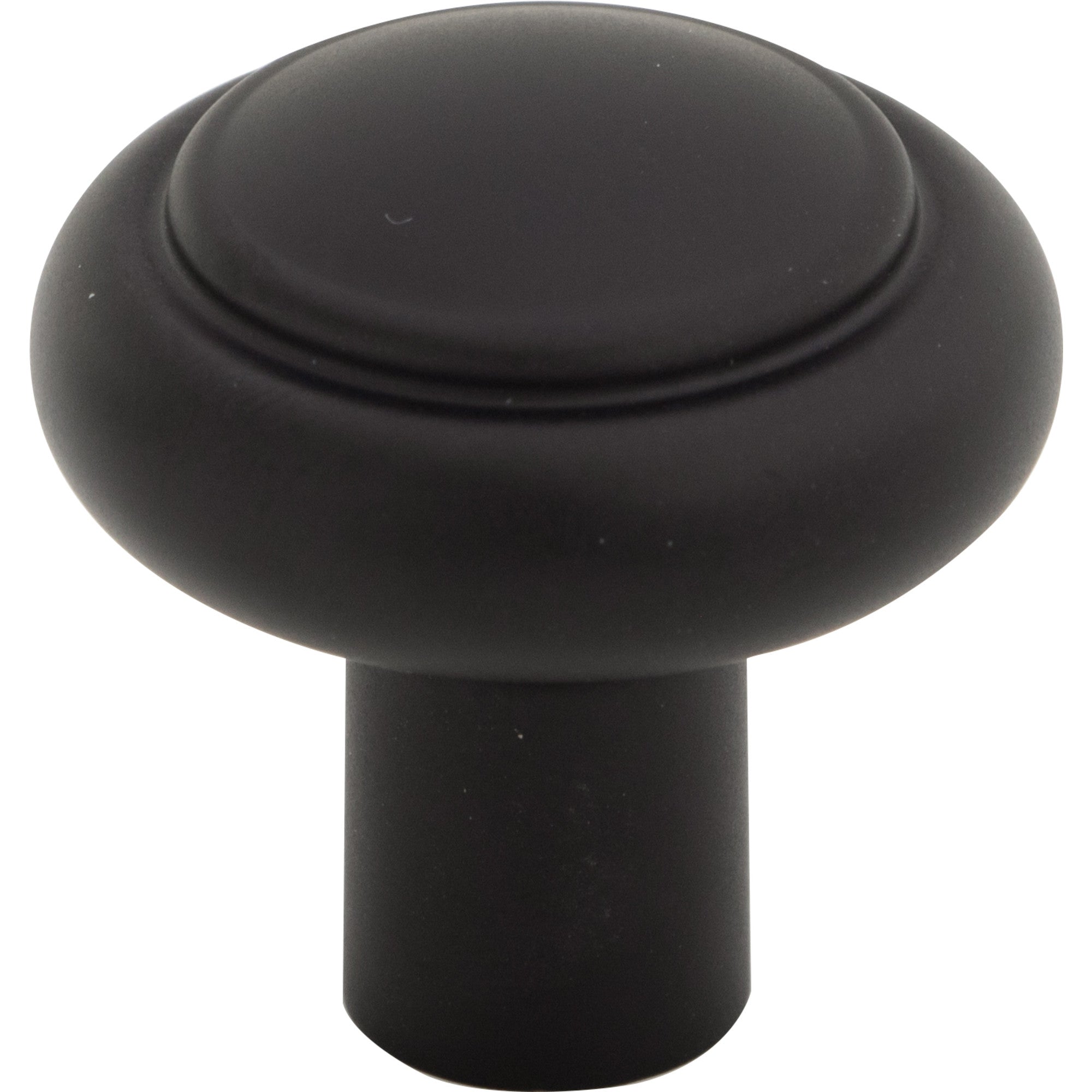 Worldwide Flooring Design Center Clarence Knob 1 1/4 Inch Flat Black Clarence Knob 1 1/4 Inch Flat Black Top Knobs Decorative Hardware