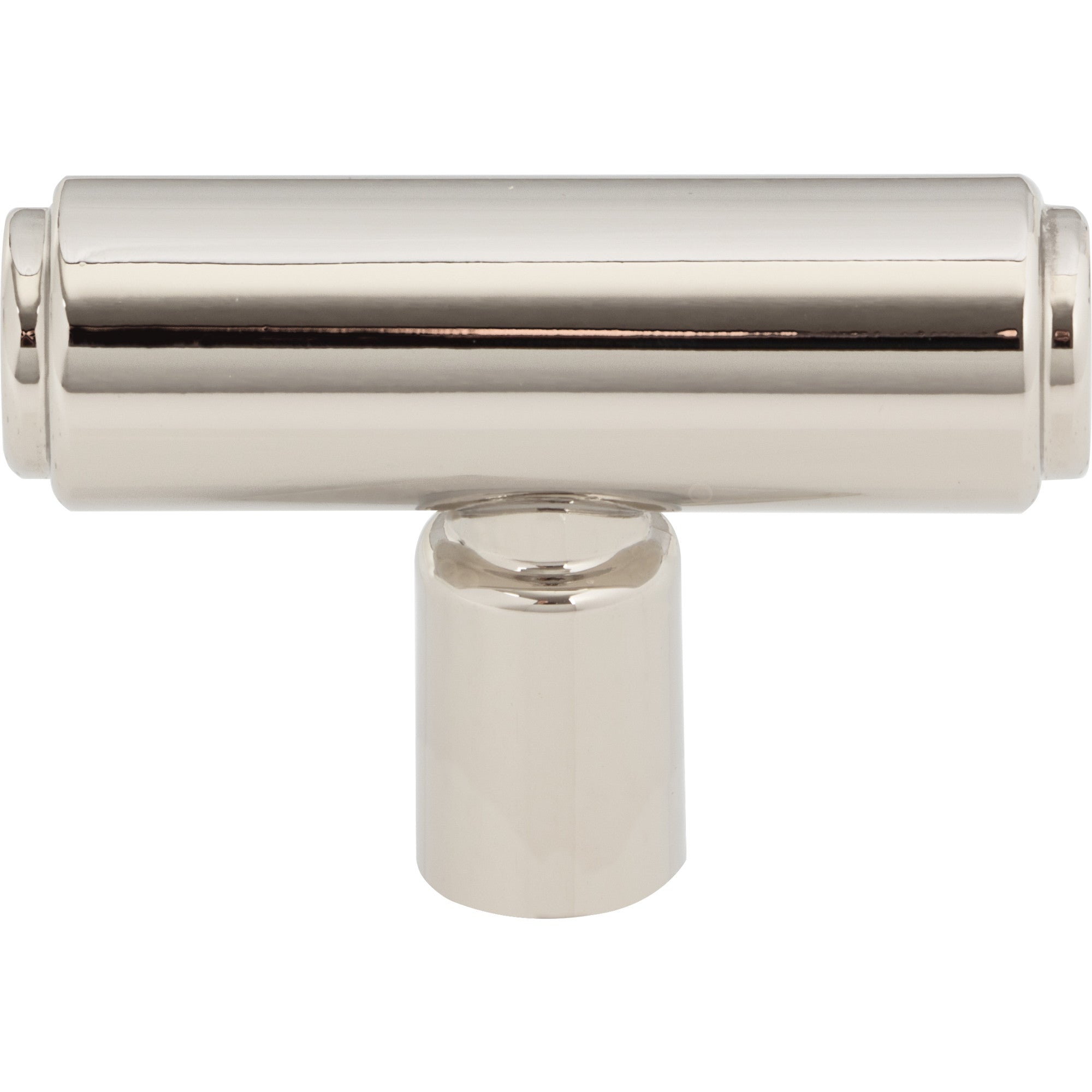 Worldwide Flooring Design Center Clarence T-Knob 2 Inch Polished Nickel Clarence T-Knob 2 Inch Polished Nickel Top Knobs Decorative Hardware