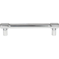 Worldwide Flooring Design Center Clarence Pull 5 1/16 Inch (c-c) Polished Chrome Clarence Pull 5 1/16 Inch (c-c) Polished Chrome Top Knobs Decorative Hardware