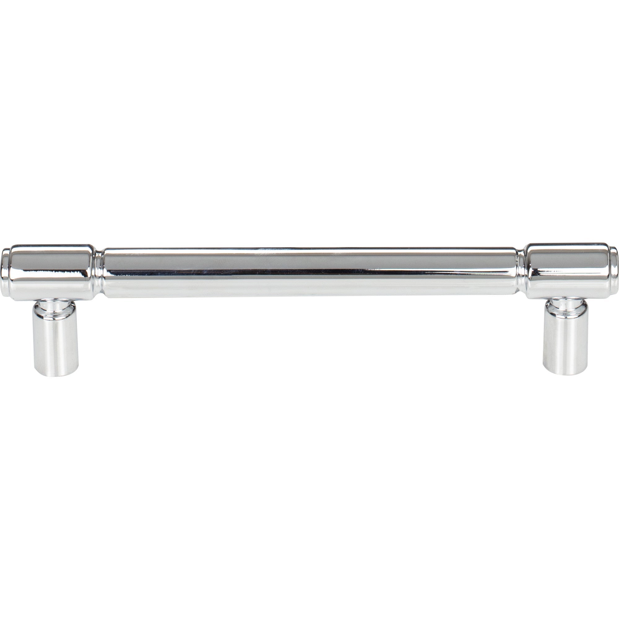 Worldwide Flooring Design Center Clarence Pull 5 1/16 Inch (c-c) Polished Chrome Clarence Pull 5 1/16 Inch (c-c) Polished Chrome Top Knobs Decorative Hardware