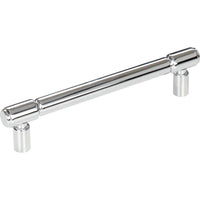 Worldwide Flooring Design Center Clarence Pull 5 1/16 Inch (c-c) Polished Chrome Clarence Pull 5 1/16 Inch (c-c) Polished Chrome Top Knobs Decorative Hardware