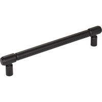 Worldwide Flooring Design Center Clarence Pull 6 5/16 Inch (c-c) Flat Black Clarence Pull 6 5/16 Inch (c-c) Flat Black Top Knobs Decorative Hardware