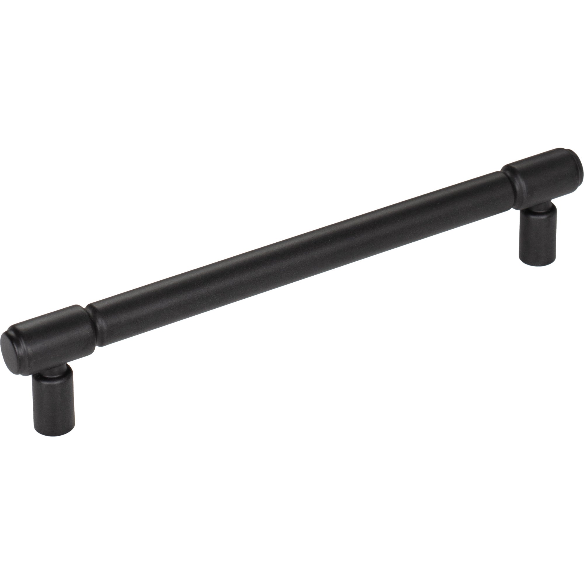 Worldwide Flooring Design Center Clarence Pull 6 5/16 Inch (c-c) Flat Black Clarence Pull 6 5/16 Inch (c-c) Flat Black Top Knobs Decorative Hardware