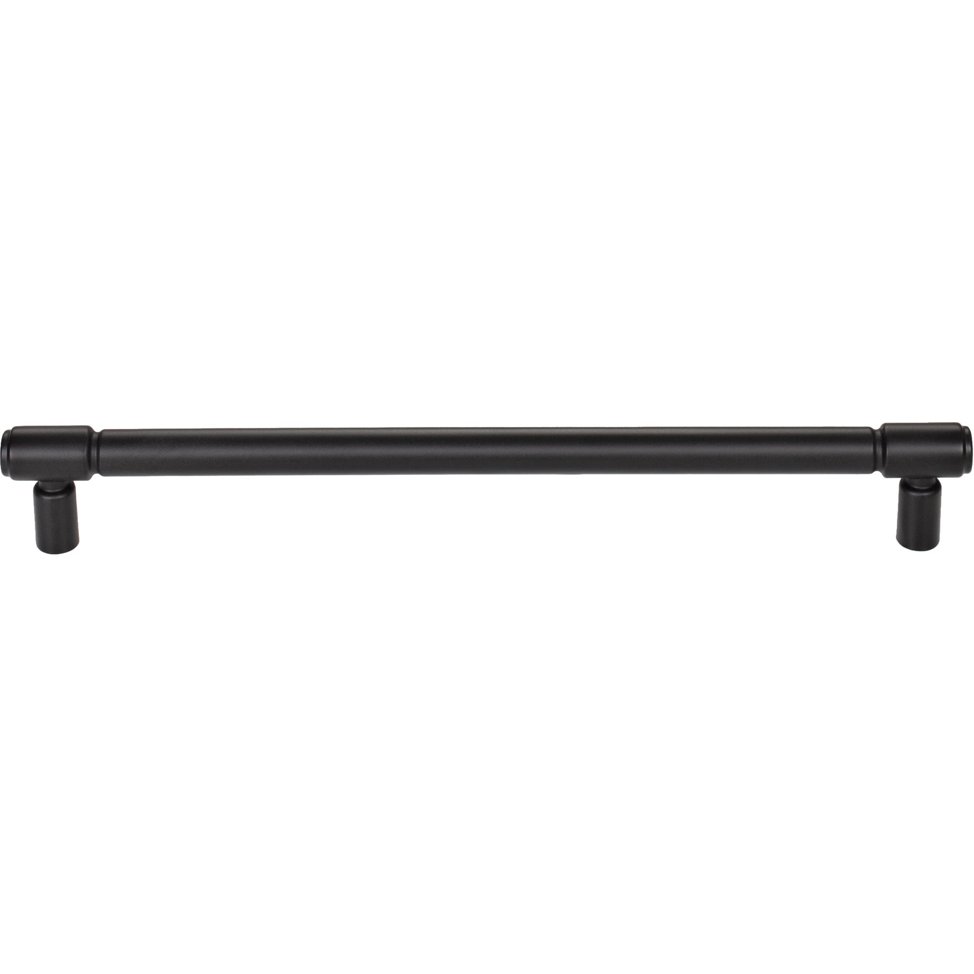 Worldwide Flooring Design Center Clarence Pull 8 13/16 Inch (c-c) Flat Black Clarence Pull 8 13/16 Inch (c-c) Flat Black Top Knobs Decorative Hardware