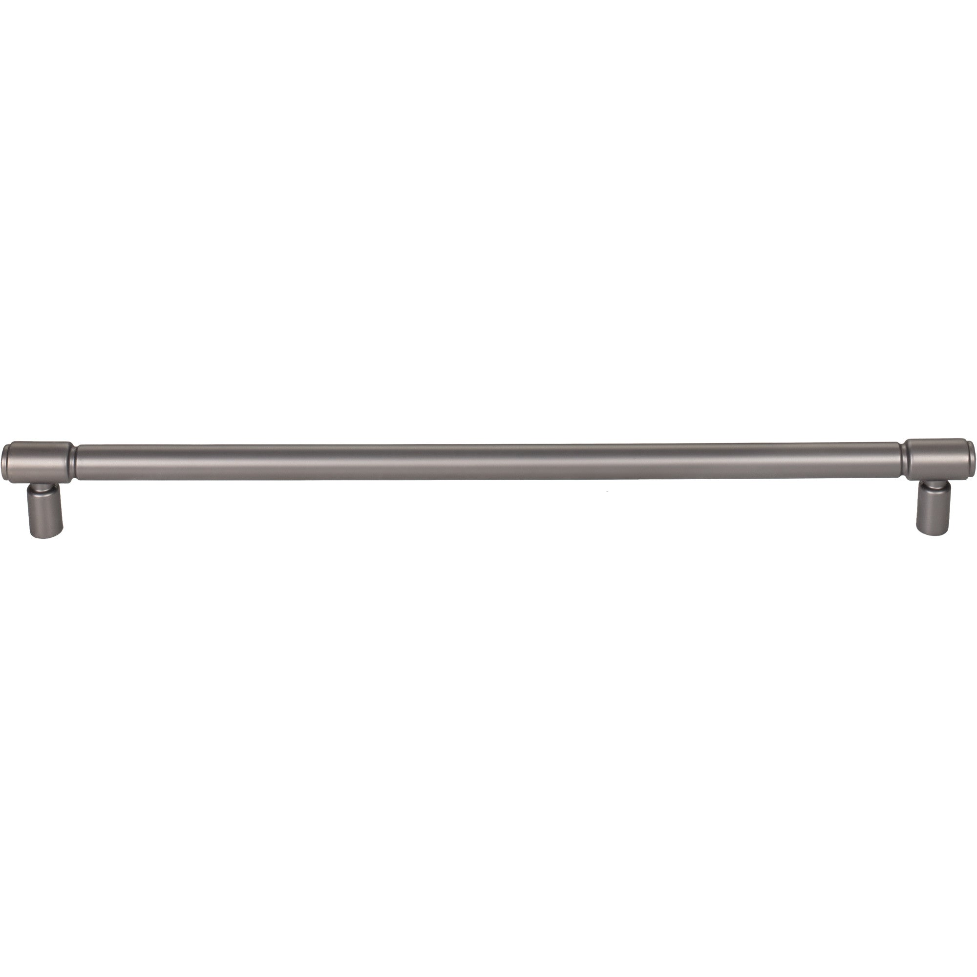 Worldwide Flooring Design Center Clarence Pull 12 Inch (c-c) Ash Gray Clarence Pull 12 Inch (c-c) Ash Gray Top Knobs Decorative Hardware
