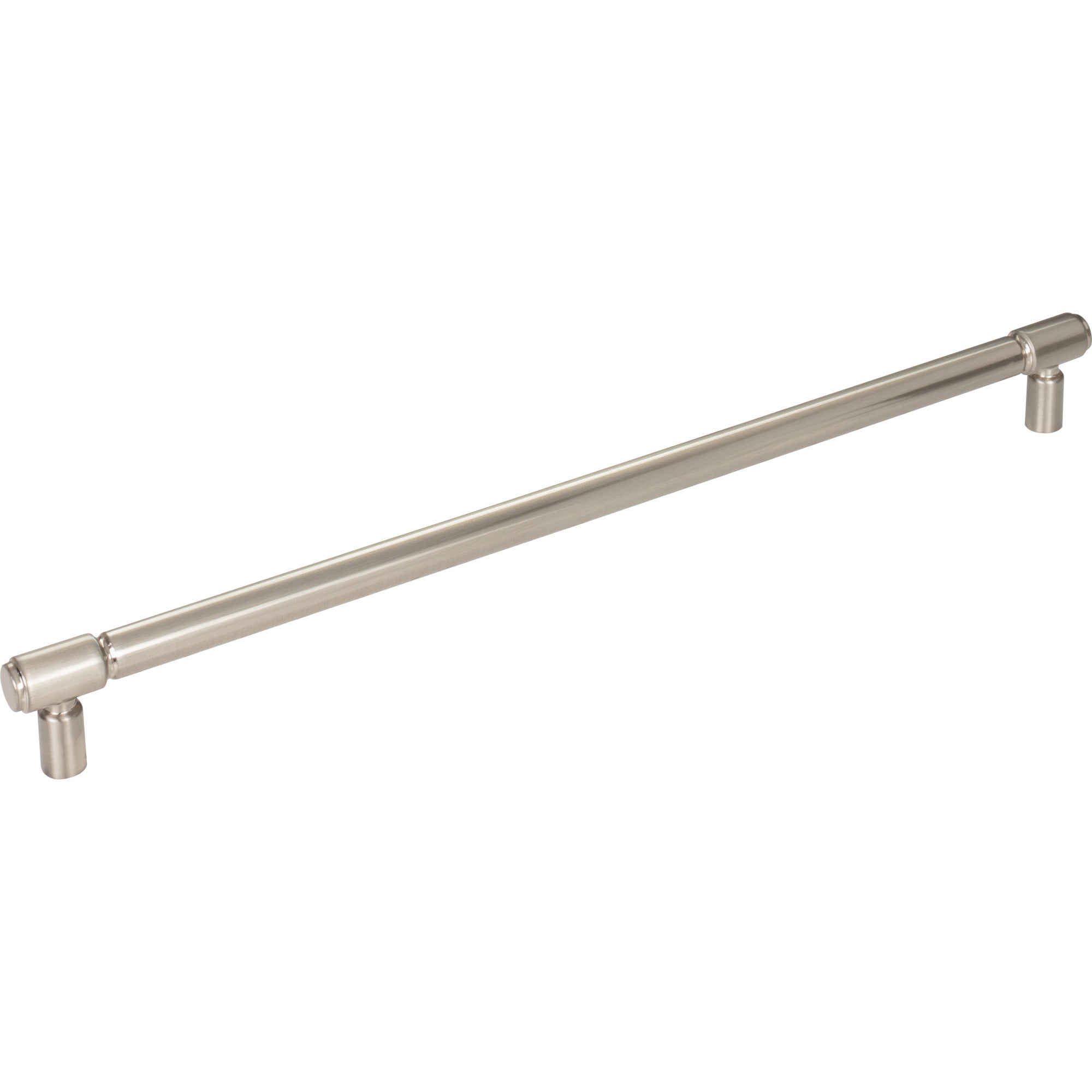 Worldwide Flooring Design Center Clarence Pull 12 Inch (c-c) Brushed Satin Nickel Clarence Pull 12 Inch (c-c) Brushed Satin Nickel Top Knobs Decorative Hardware