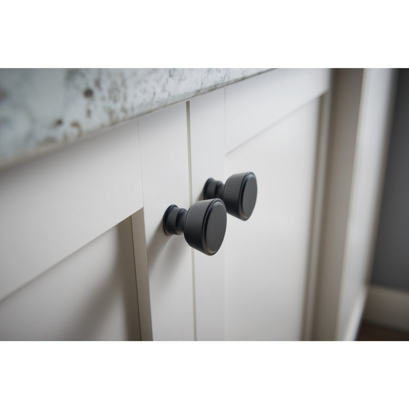 Worldwide Flooring Design Center Ormonde Knob 1 3/8 Inch Flat Black Ormonde Knob 1 3/8 Inch Flat Black Top Knobs Decorative Hardware