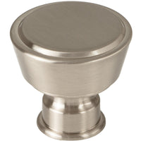 Worldwide Flooring Design Center Ormonde Knob 1 3/8 Inch Brushed Satin Nickel Ormonde Knob 1 3/8 Inch Brushed Satin Nickel Top Knobs Decorative Hardware
