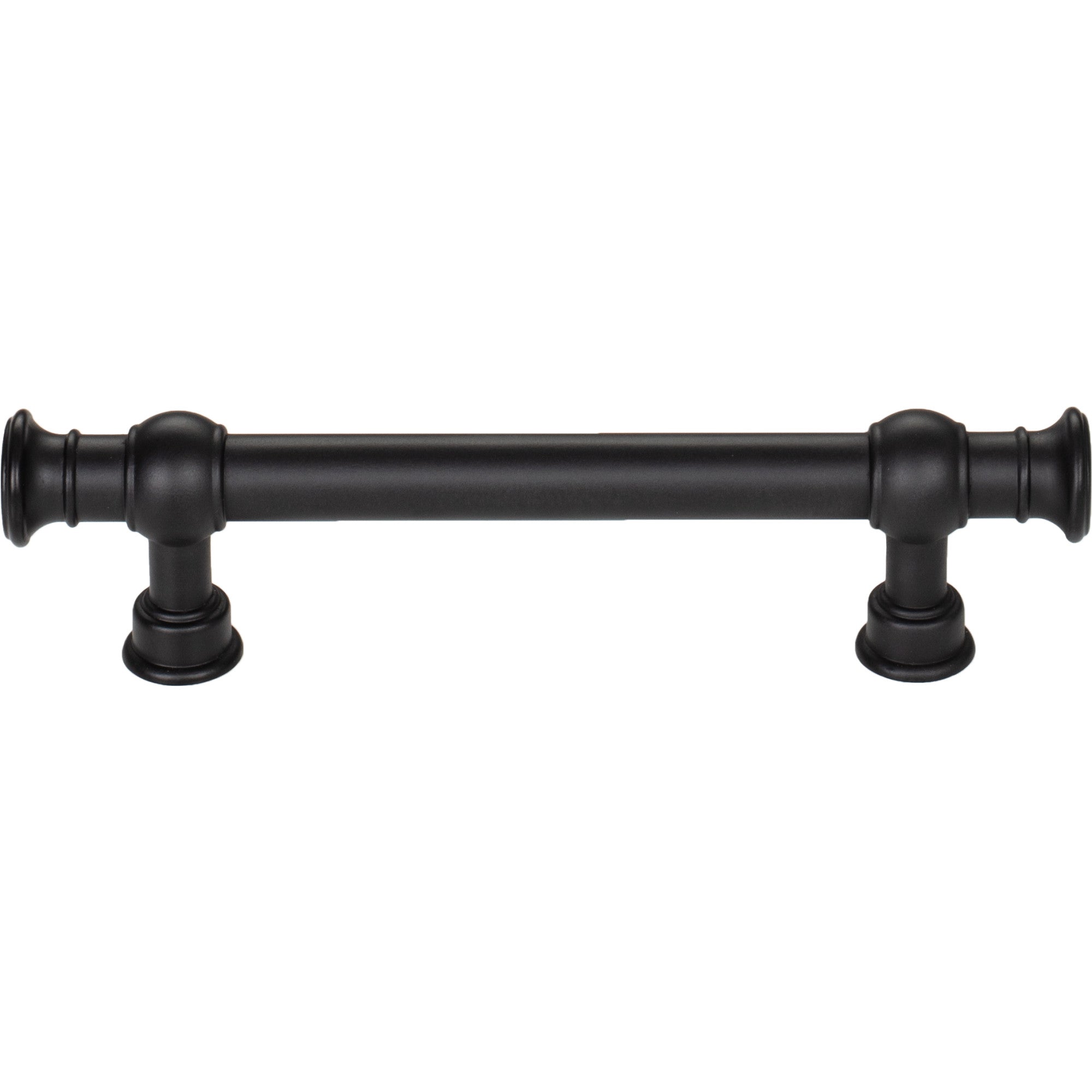Worldwide Flooring Design Center Ormonde Pull 3 3/4 Inch (c-c) Flat Black Ormonde Pull 3 3/4 Inch (c-c) Flat Black Top Knobs Decorative Hardware