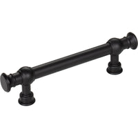 Worldwide Flooring Design Center Ormonde Pull 3 3/4 Inch (c-c) Flat Black Ormonde Pull 3 3/4 Inch (c-c) Flat Black Top Knobs Decorative Hardware
