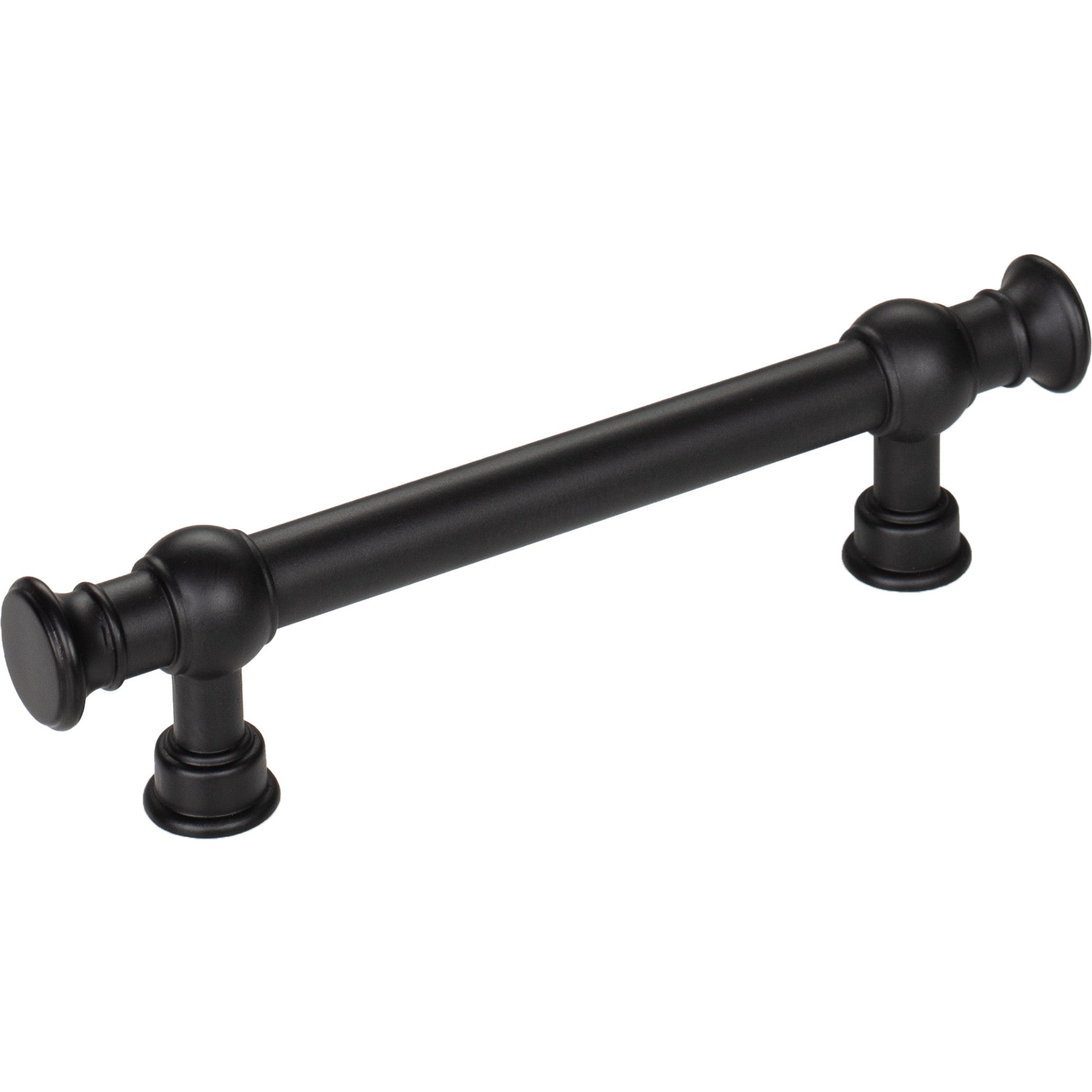 Worldwide Flooring Design Center Ormonde Pull 3 3/4 Inch (c-c) Flat Black Ormonde Pull 3 3/4 Inch (c-c) Flat Black Top Knobs Decorative Hardware