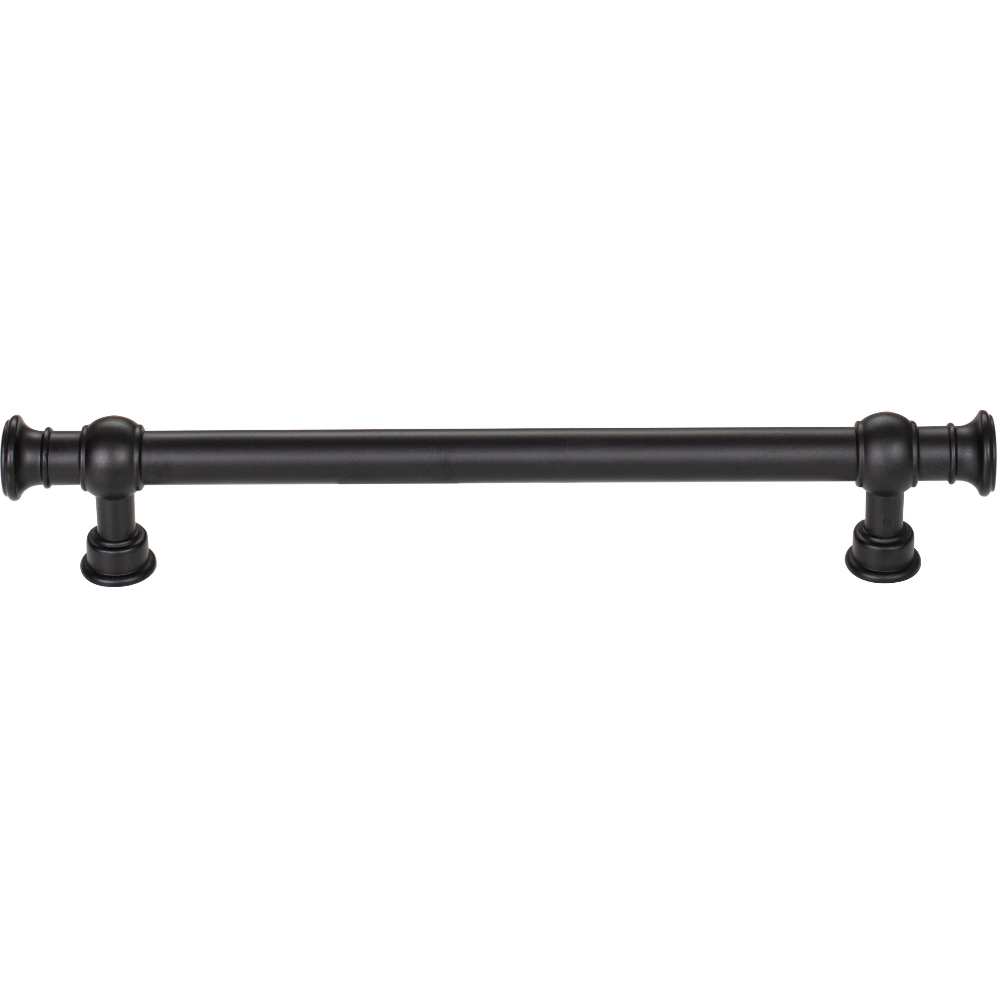 Worldwide Flooring Design Center Ormonde Pull 6 5/16 Inch (c-c) Flat Black Ormonde Pull 6 5/16 Inch (c-c) Flat Black Top Knobs Decorative Hardware