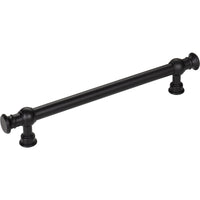 Worldwide Flooring Design Center Ormonde Pull 6 5/16 Inch (c-c) Flat Black Ormonde Pull 6 5/16 Inch (c-c) Flat Black Top Knobs Decorative Hardware