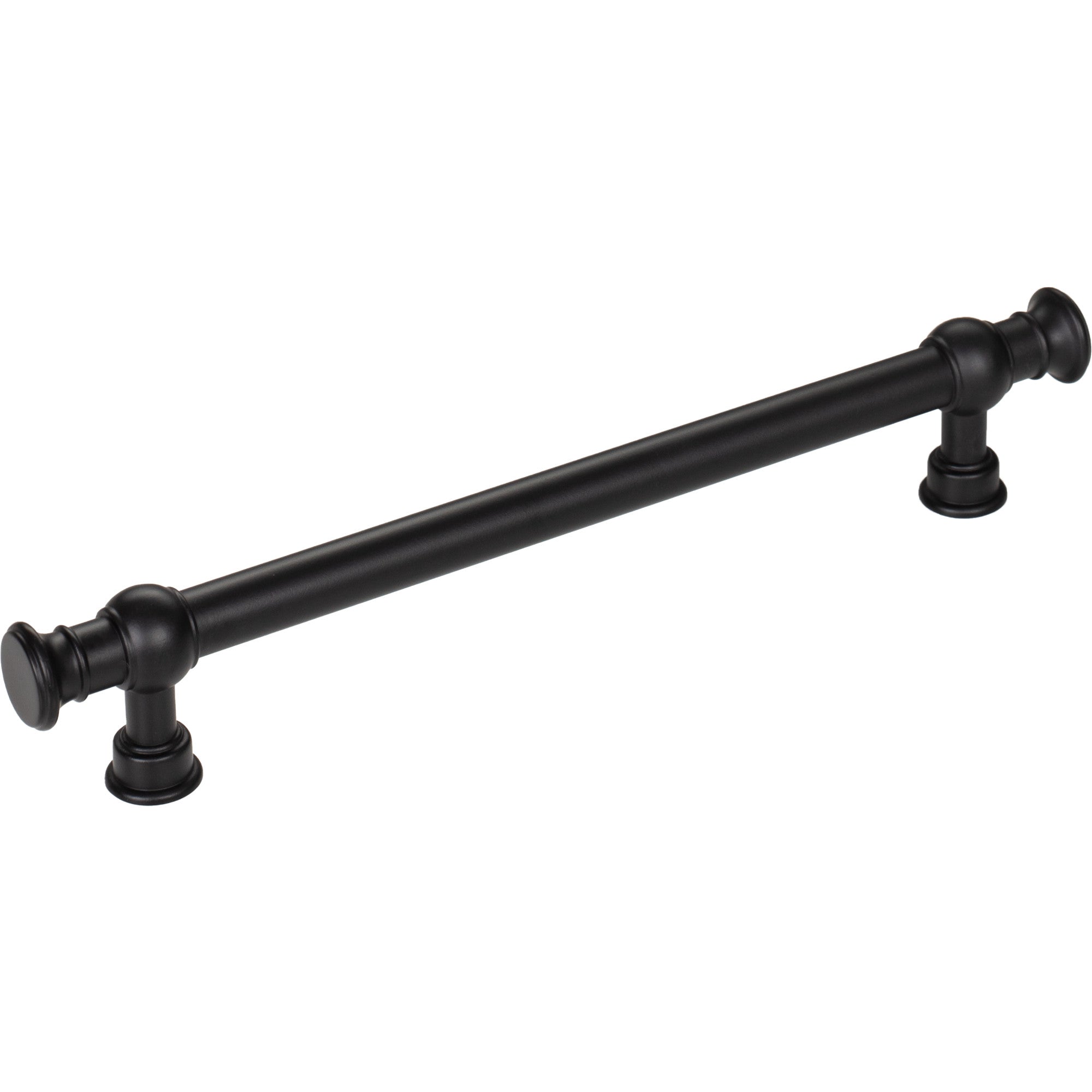 Worldwide Flooring Design Center Ormonde Pull 6 5/16 Inch (c-c) Flat Black Ormonde Pull 6 5/16 Inch (c-c) Flat Black Top Knobs Decorative Hardware