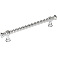Worldwide Flooring Design Center Ormonde Pull 6 5/16 Inch (c-c) Polished Chrome Ormonde Pull 6 5/16 Inch (c-c) Polished Chrome Top Knobs Decorative Hardware