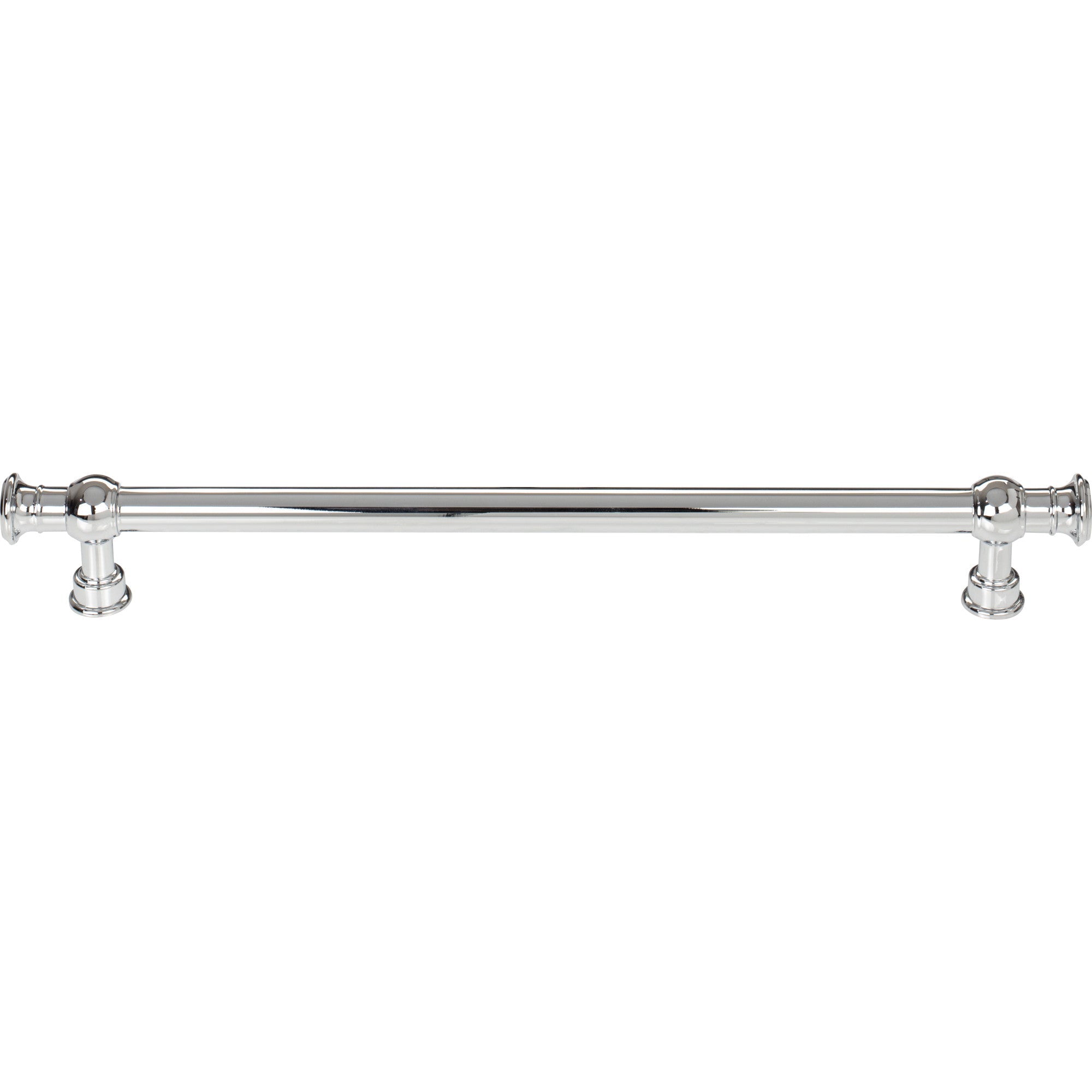 Worldwide Flooring Design Center Ormonde Pull 8 13/16 Inch (c-c) Polished Chrome Ormonde Pull 8 13/16 Inch (c-c) Polished Chrome Top Knobs Decorative Hardware