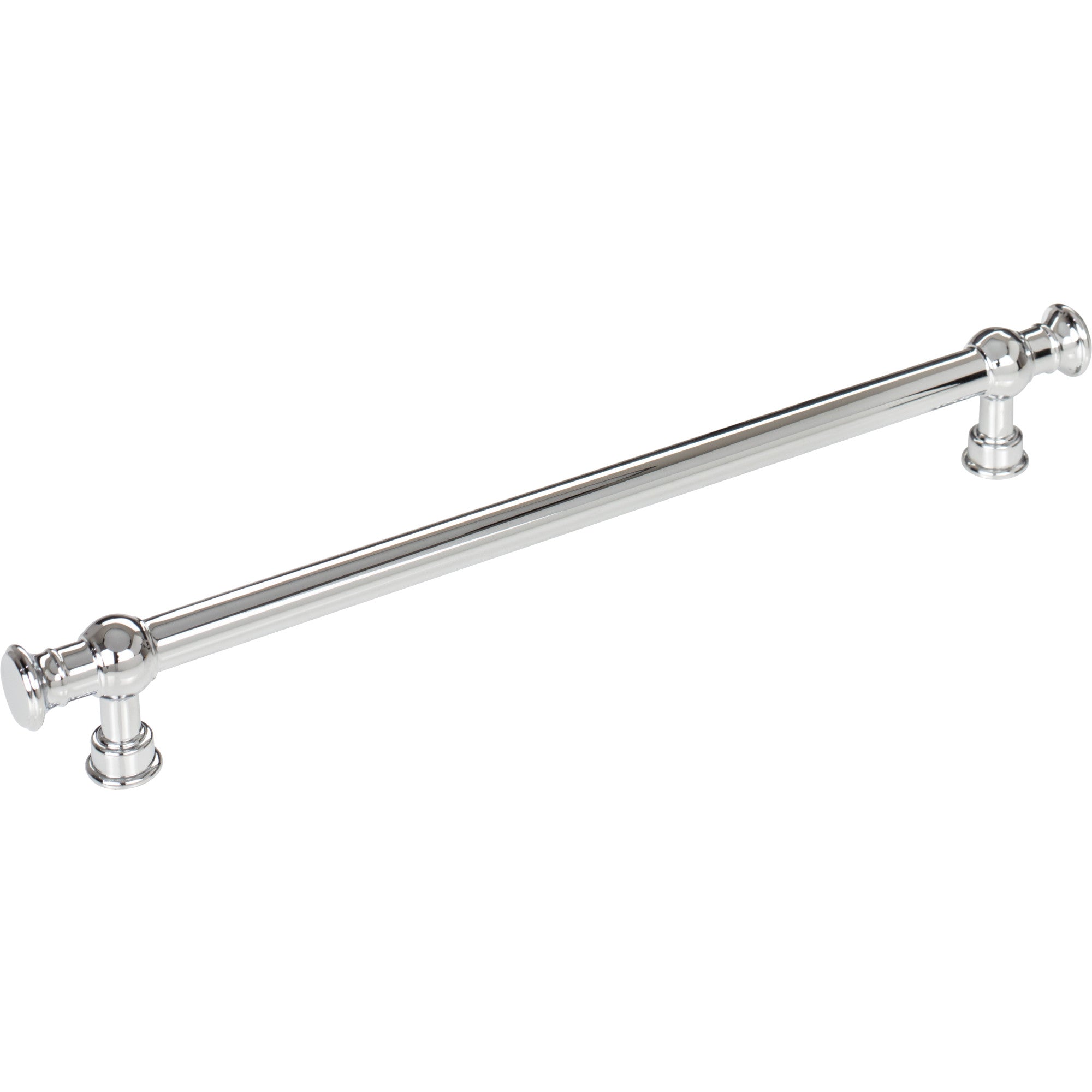 Worldwide Flooring Design Center Ormonde Pull 8 13/16 Inch (c-c) Polished Chrome Ormonde Pull 8 13/16 Inch (c-c) Polished Chrome Top Knobs Decorative Hardware