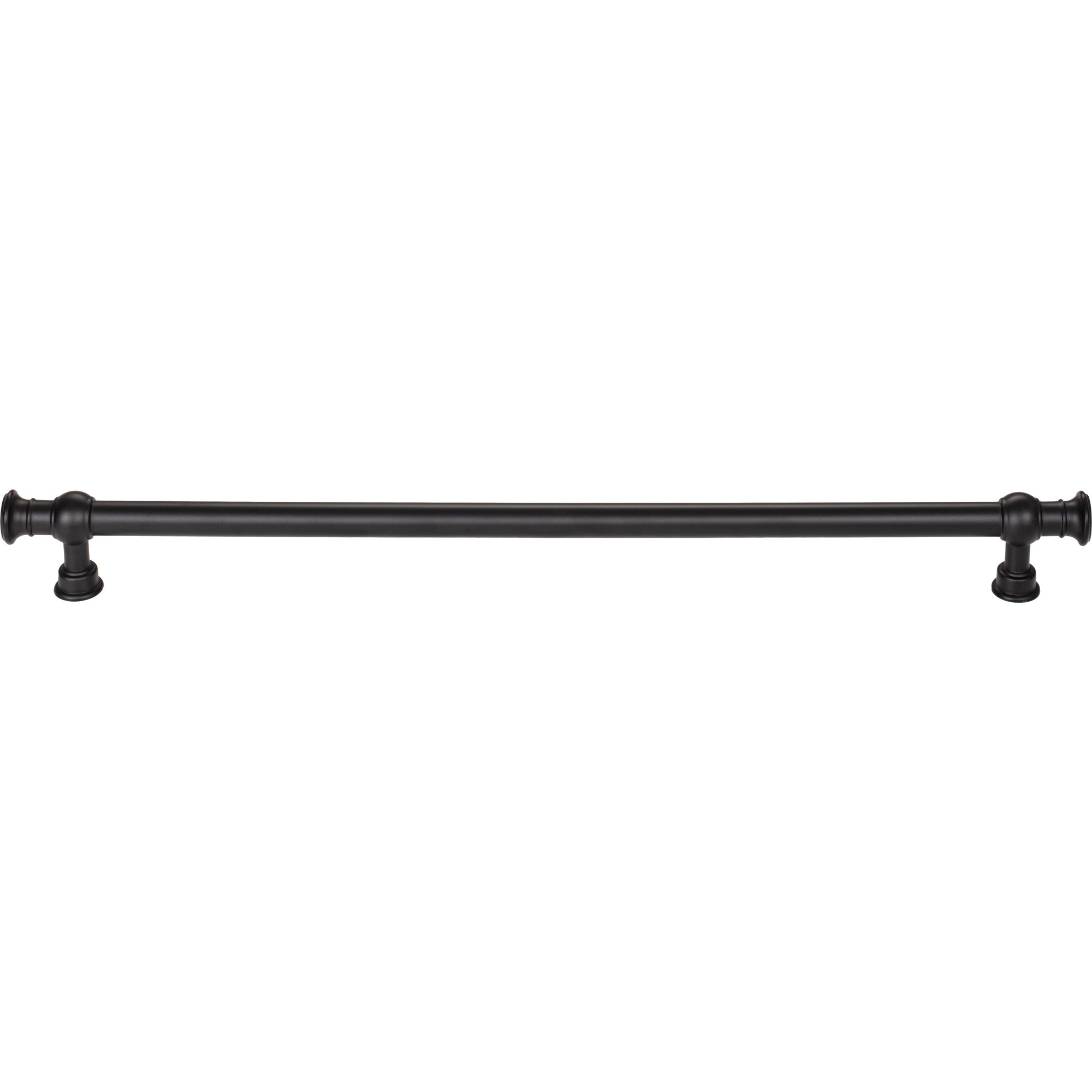 Worldwide Flooring Design Center Ormonde Pull 12 Inch (c-c) Flat Black Ormonde Pull 12 Inch (c-c) Flat Black Top Knobs Decorative Hardware
