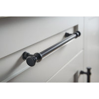 Worldwide Flooring Design Center Ormonde Pull 12 Inch (c-c) Flat Black Ormonde Pull 12 Inch (c-c) Flat Black Top Knobs Decorative Hardware
