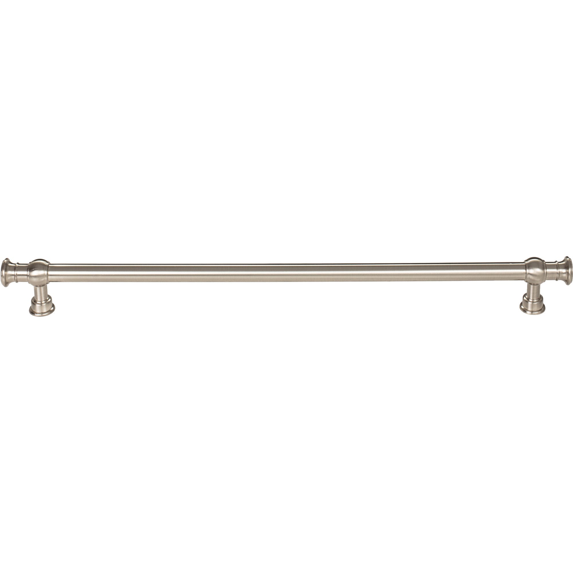 Worldwide Flooring Design Center Ormonde Pull 12 Inch (c-c) Brushed Satin Nickel Ormonde Pull 12 Inch (c-c) Brushed Satin Nickel Top Knobs Decorative Hardware