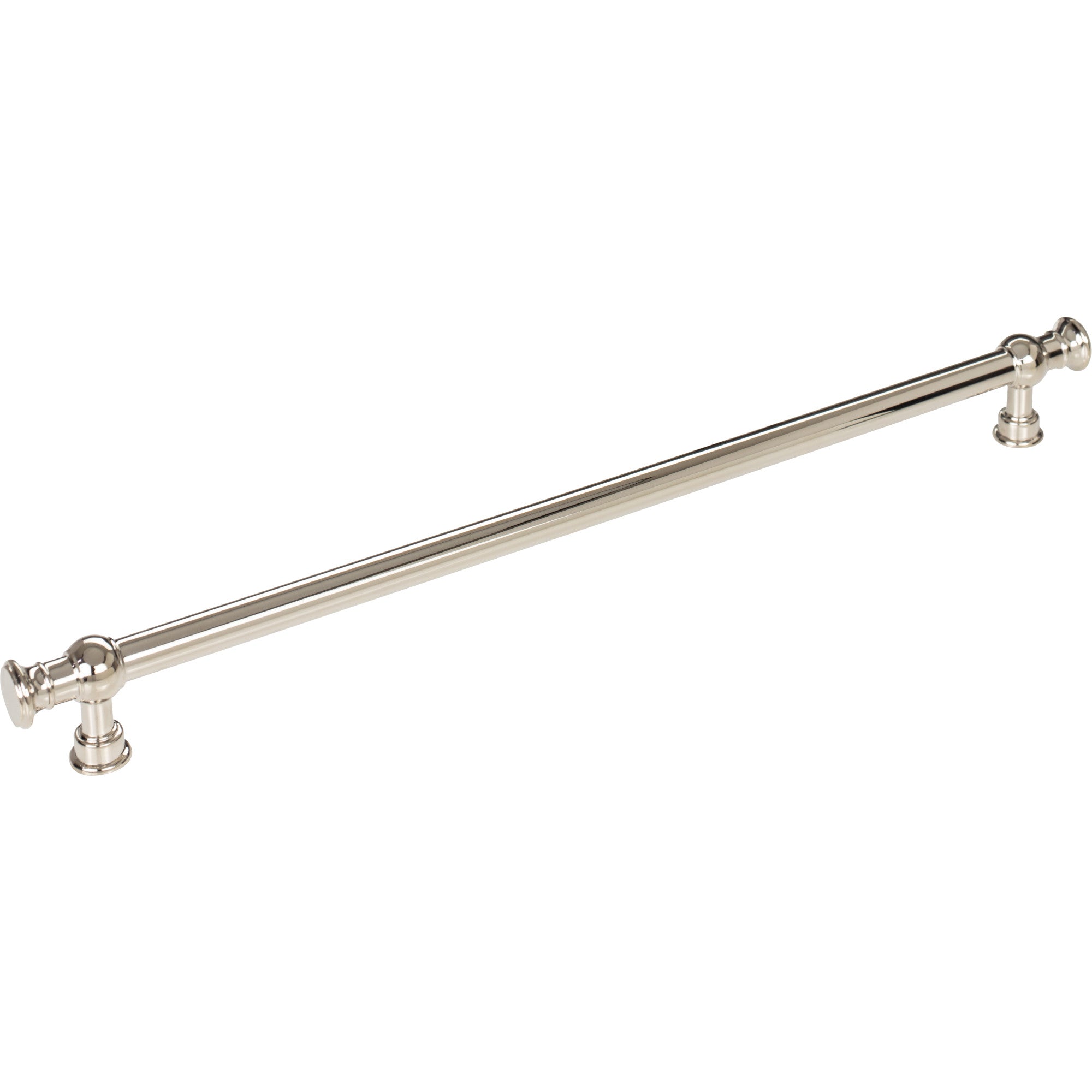 Worldwide Flooring Design Center Ormonde Pull 12 Inch (c-c) Polished Nickel Ormonde Pull 12 Inch (c-c) Polished Nickel Top Knobs Decorative Hardware