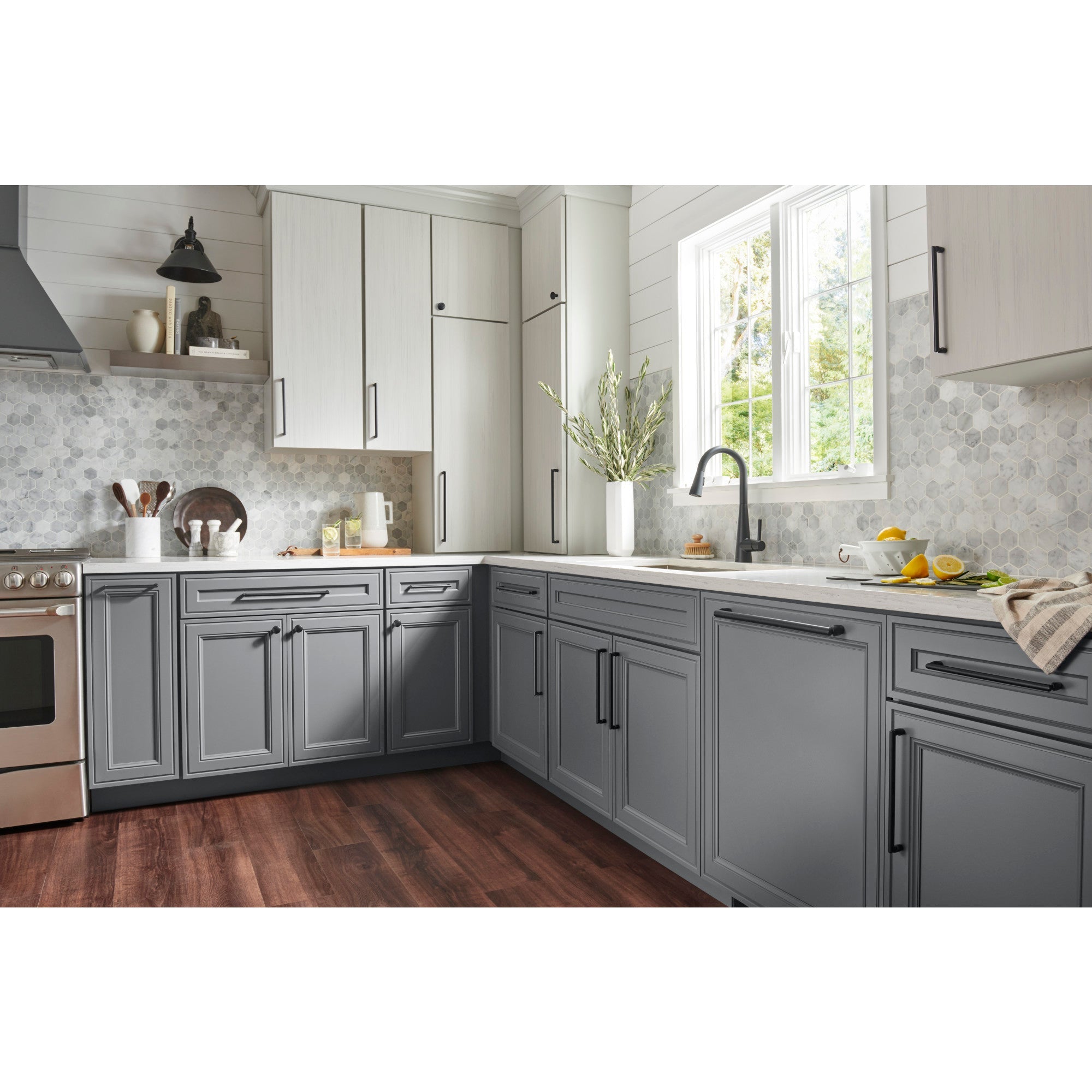 Worldwide Flooring Design Center Florham Knob 1 1/4 Inch Flat Black Florham Knob 1 1/4 Inch Flat Black Top Knobs Decorative Hardware