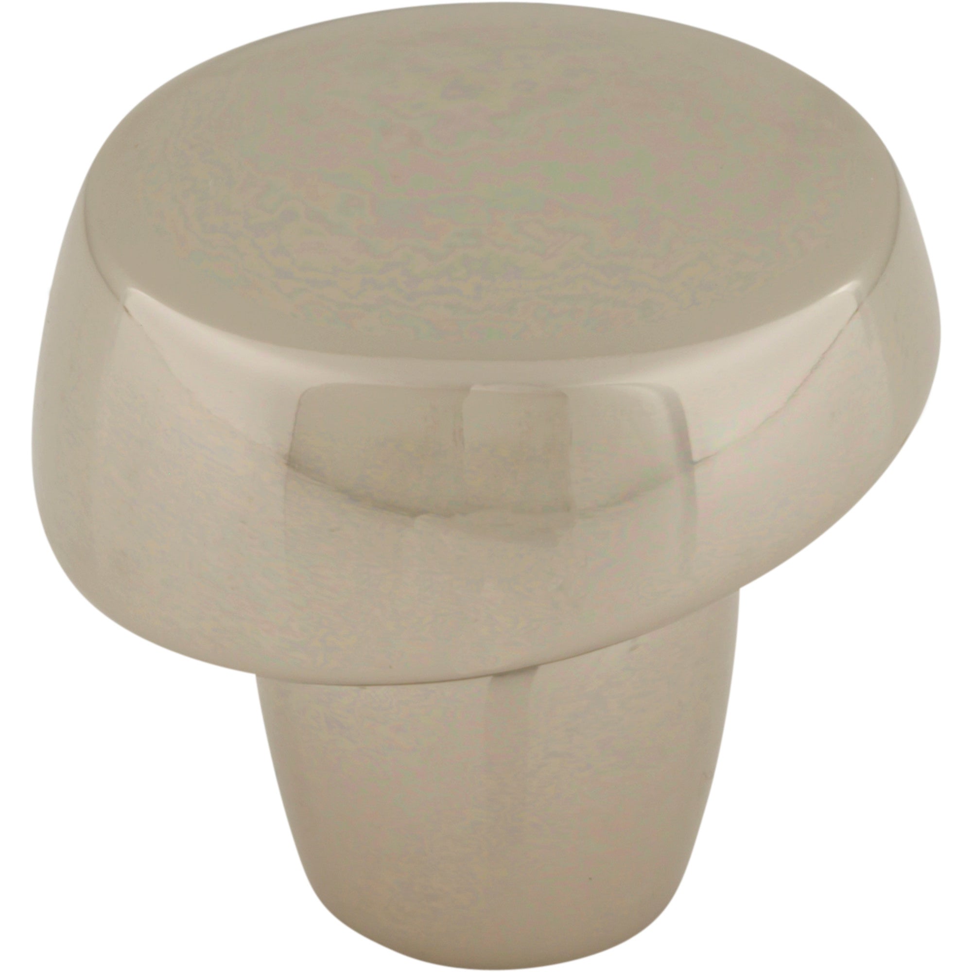 Worldwide Flooring Design Center Florham Slant Knob 1 1/4 Inch Polished Nickel Florham Slant Knob 1 1/4 Inch Polished Nickel Top Knobs Decorative Hardware