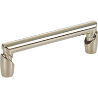 Worldwide Flooring Design Center Florham Pull 3 3/4 Inch (c-c) Polished Nickel Florham Pull 3 3/4 Inch (c-c) Polished Nickel Top Knobs Decorative Hardware
