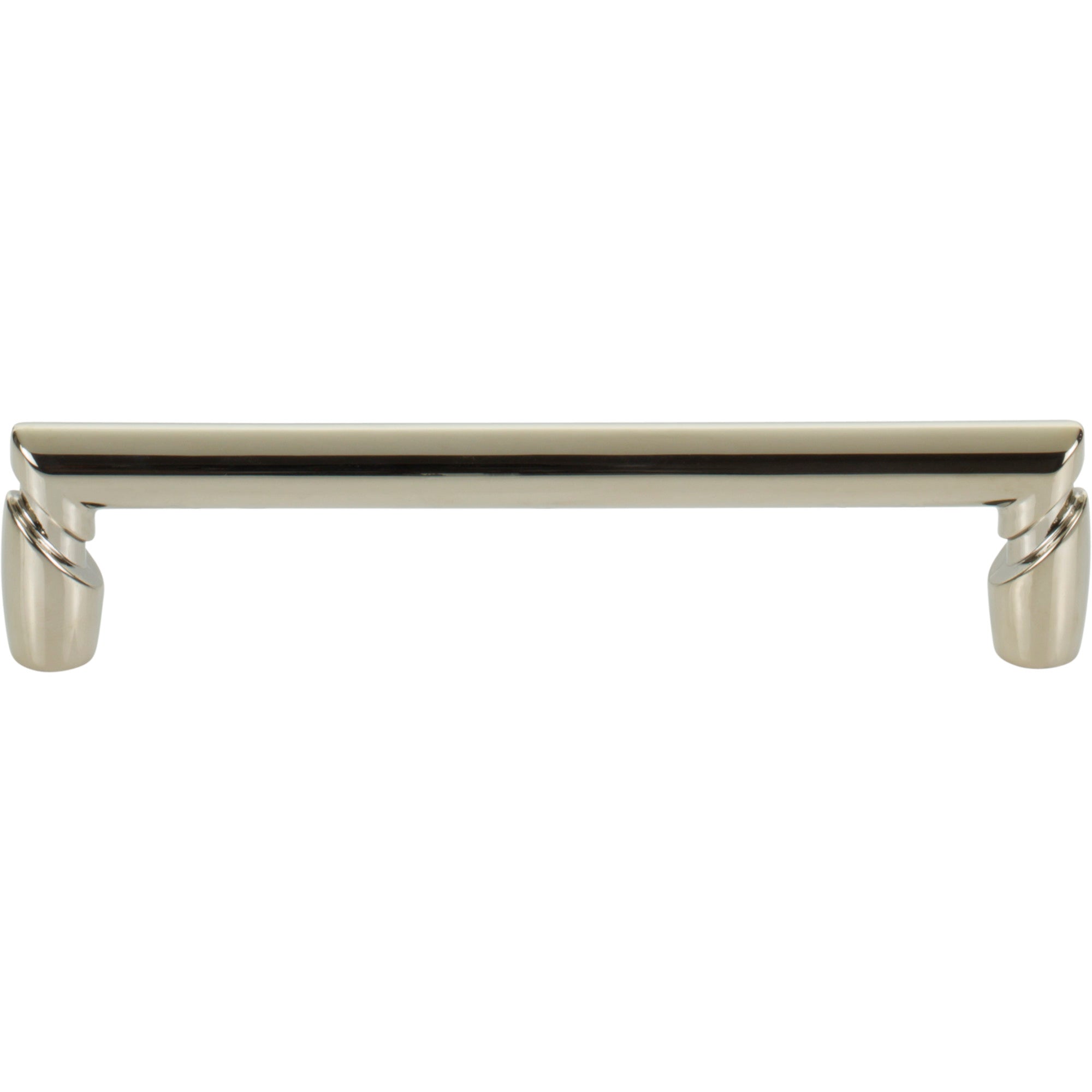 Worldwide Flooring Design Center Florham Pull 5 1/16 Inch (c-c) Polished Nickel Florham Pull 5 1/16 Inch (c-c) Polished Nickel Top Knobs Decorative Hardware