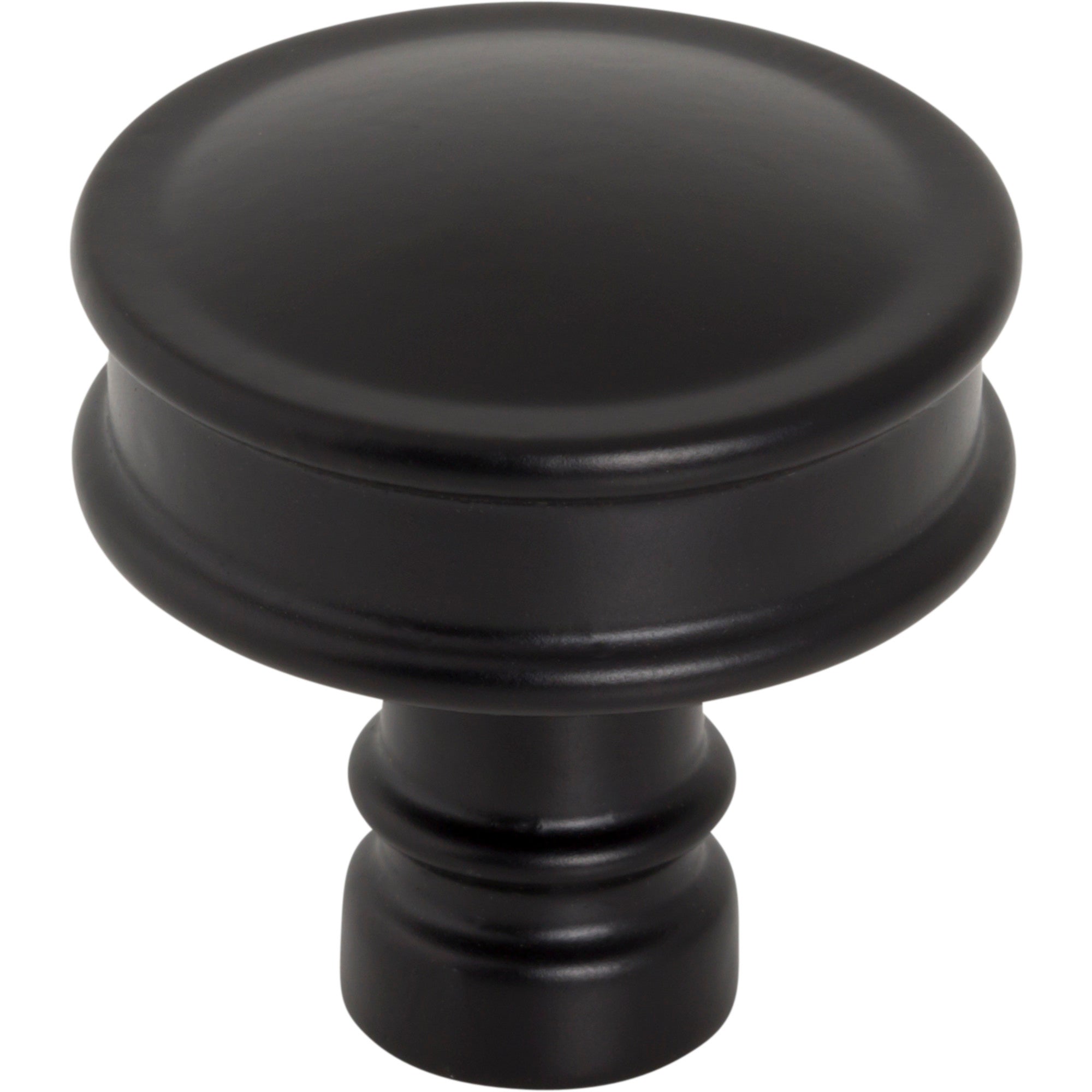 Worldwide Flooring Design Center Cranford Knob 1 1/4 Inch Flat Black Cranford Knob 1 1/4 Inch Flat Black Top Knobs Decorative Hardware