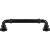 Worldwide Flooring Design Center Cranford Pull 5 1/16 Inch (c-c) Flat Black Cranford Pull 5 1/16 Inch (c-c) Flat Black Top Knobs Decorative Hardware