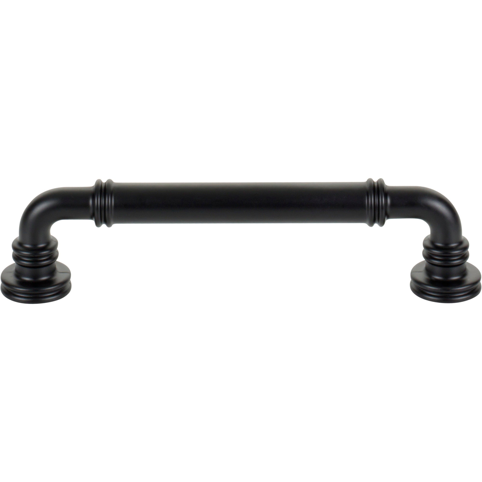 Worldwide Flooring Design Center Cranford Pull 5 1/16 Inch (c-c) Flat Black Cranford Pull 5 1/16 Inch (c-c) Flat Black Top Knobs Decorative Hardware