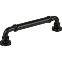 Worldwide Flooring Design Center Cranford Pull 5 1/16 Inch (c-c) Flat Black Cranford Pull 5 1/16 Inch (c-c) Flat Black Top Knobs Decorative Hardware