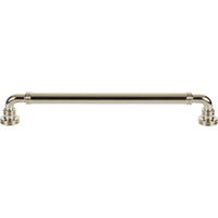 Worldwide Flooring Design Center Cranford Pull 8 13/16 Inch (c-c) Polished Nickel Cranford Pull 8 13/16 Inch (c-c) Polished Nickel Top Knobs Decorative Hardware