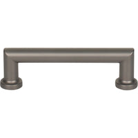 Worldwide Flooring Design Center Morris Pull 3 3/4 Inch (c-c) Ash Gray Morris Pull 3 3/4 Inch (c-c) Ash Gray Top Knobs Decorative Hardware