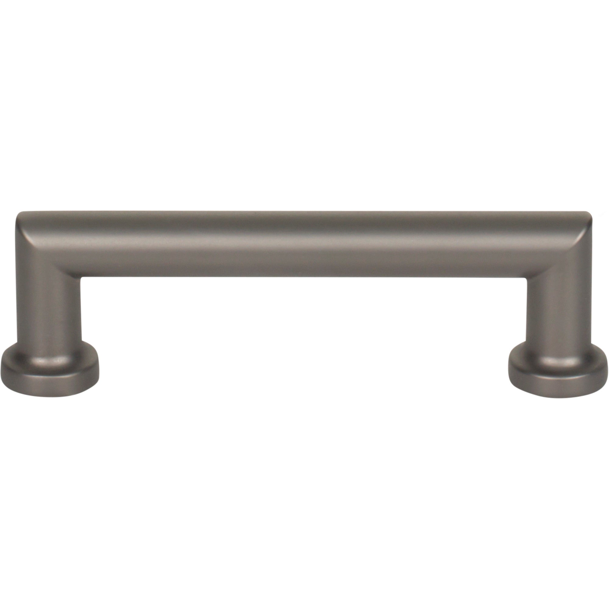 Worldwide Flooring Design Center Morris Pull 3 3/4 Inch (c-c) Ash Gray Morris Pull 3 3/4 Inch (c-c) Ash Gray Top Knobs Decorative Hardware