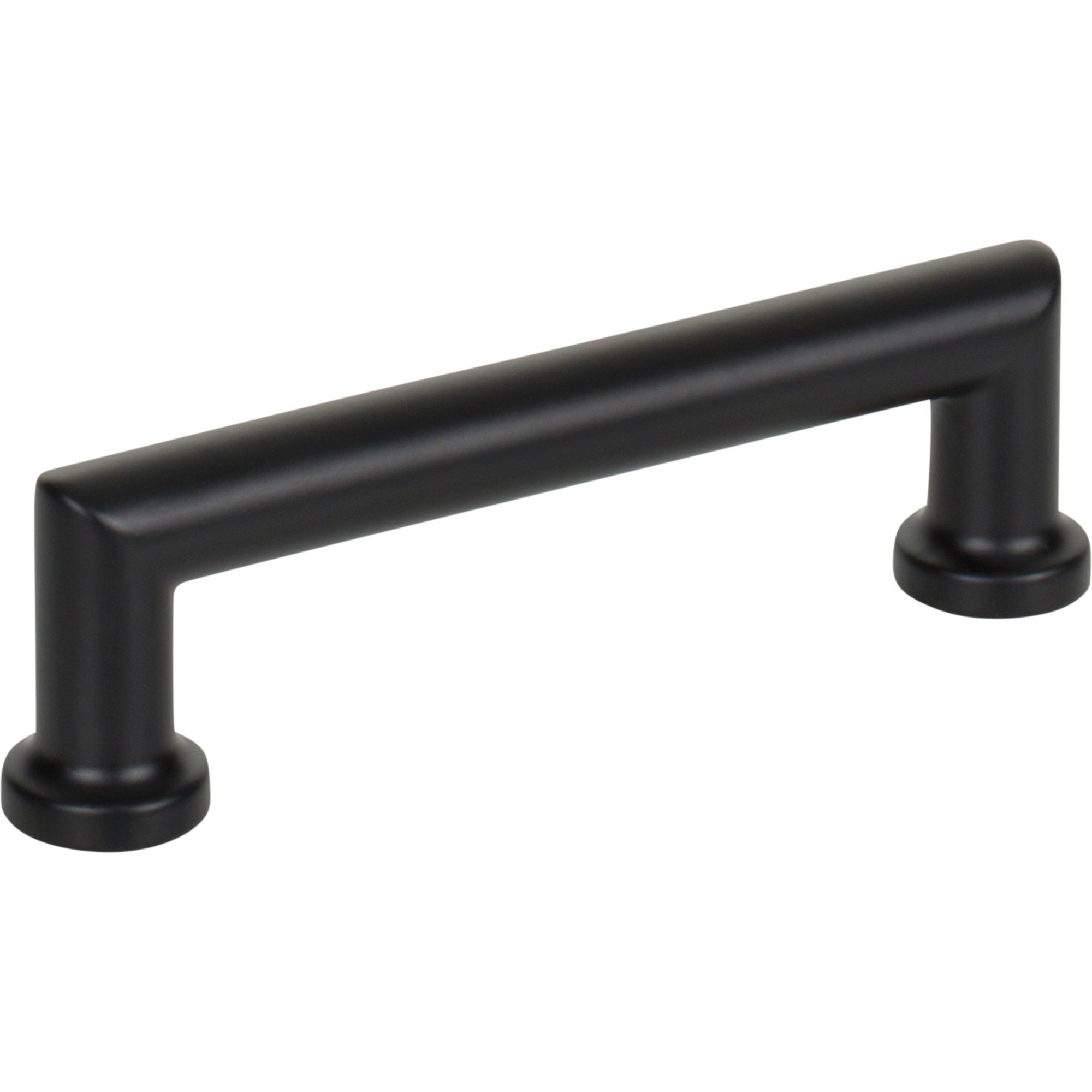 Worldwide Flooring Design Center Morris Pull 3 3/4 Inch (c-c) Flat Black Morris Pull 3 3/4 Inch (c-c) Flat Black Top Knobs Decorative Hardware