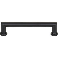 Worldwide Flooring Design Center Morris Pull 5 1/16 Inch (c-c) Flat Black Morris Pull 5 1/16 Inch (c-c) Flat Black Top Knobs Decorative Hardware