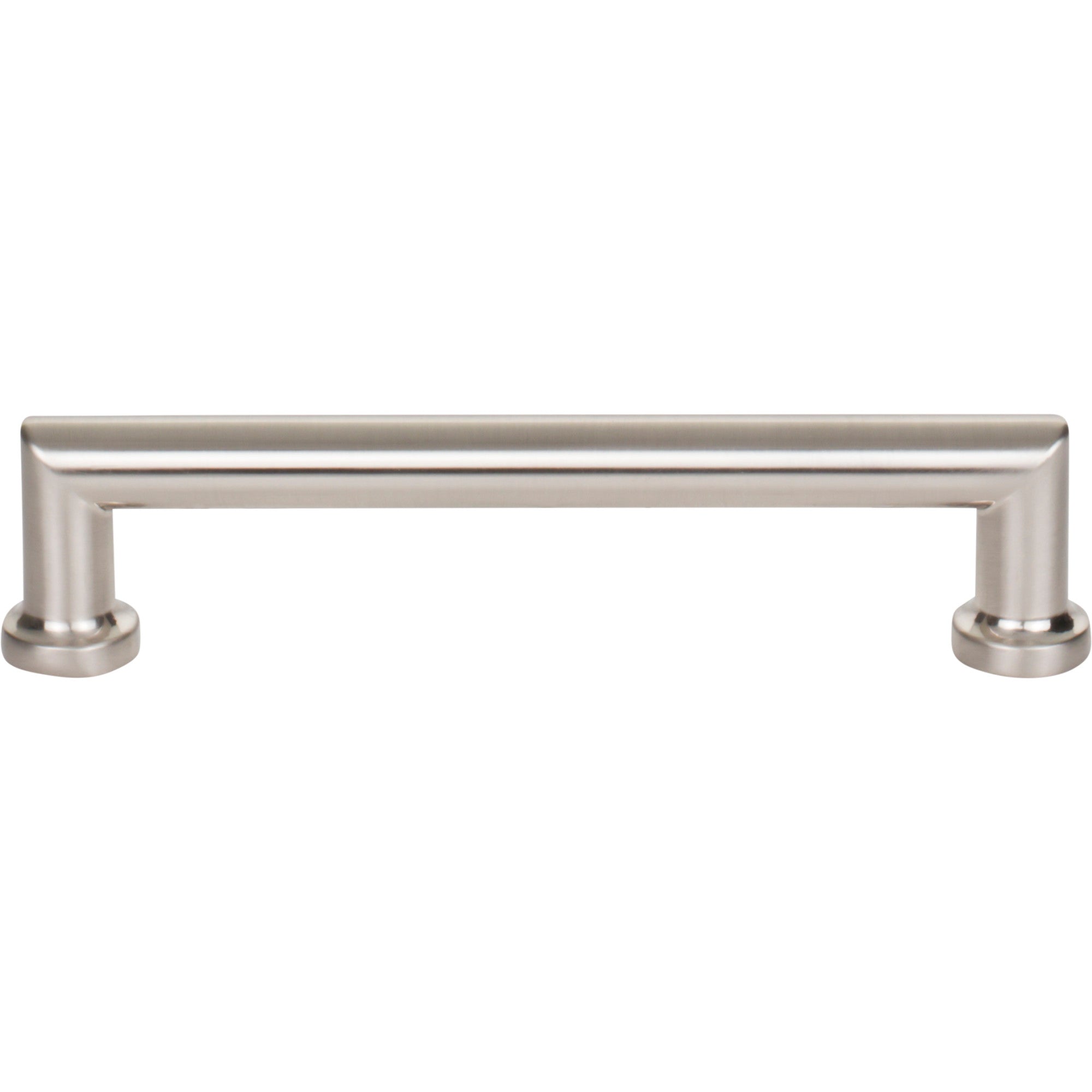 Worldwide Flooring Design Center Morris Pull 5 1/16 Inch (c-c) Brushed Satin Nickel Morris Pull 5 1/16 Inch (c-c) Brushed Satin Nickel Top Knobs Decorative Hardware