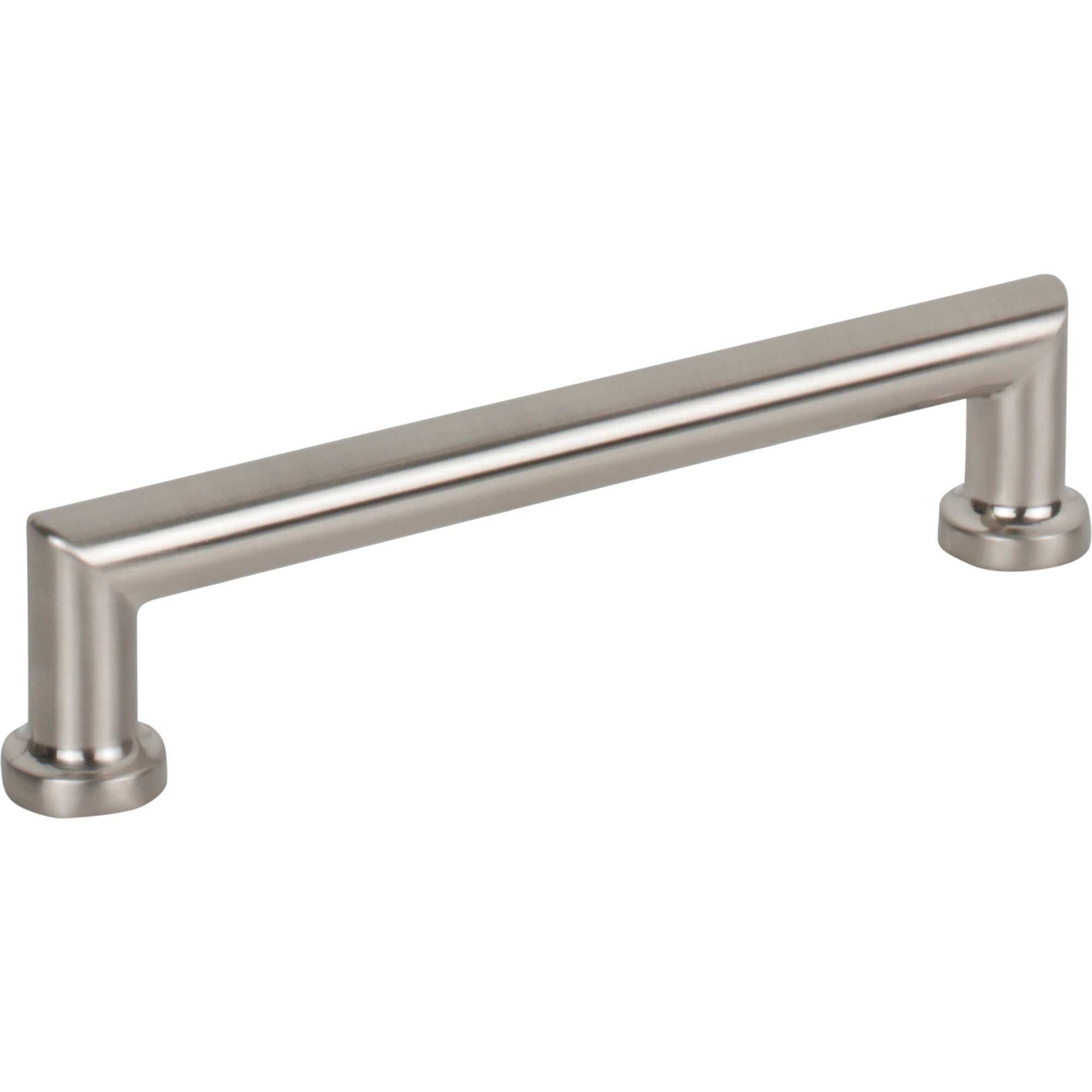 Worldwide Flooring Design Center Morris Pull 5 1/16 Inch (c-c) Brushed Satin Nickel Morris Pull 5 1/16 Inch (c-c) Brushed Satin Nickel Top Knobs Decorative Hardware