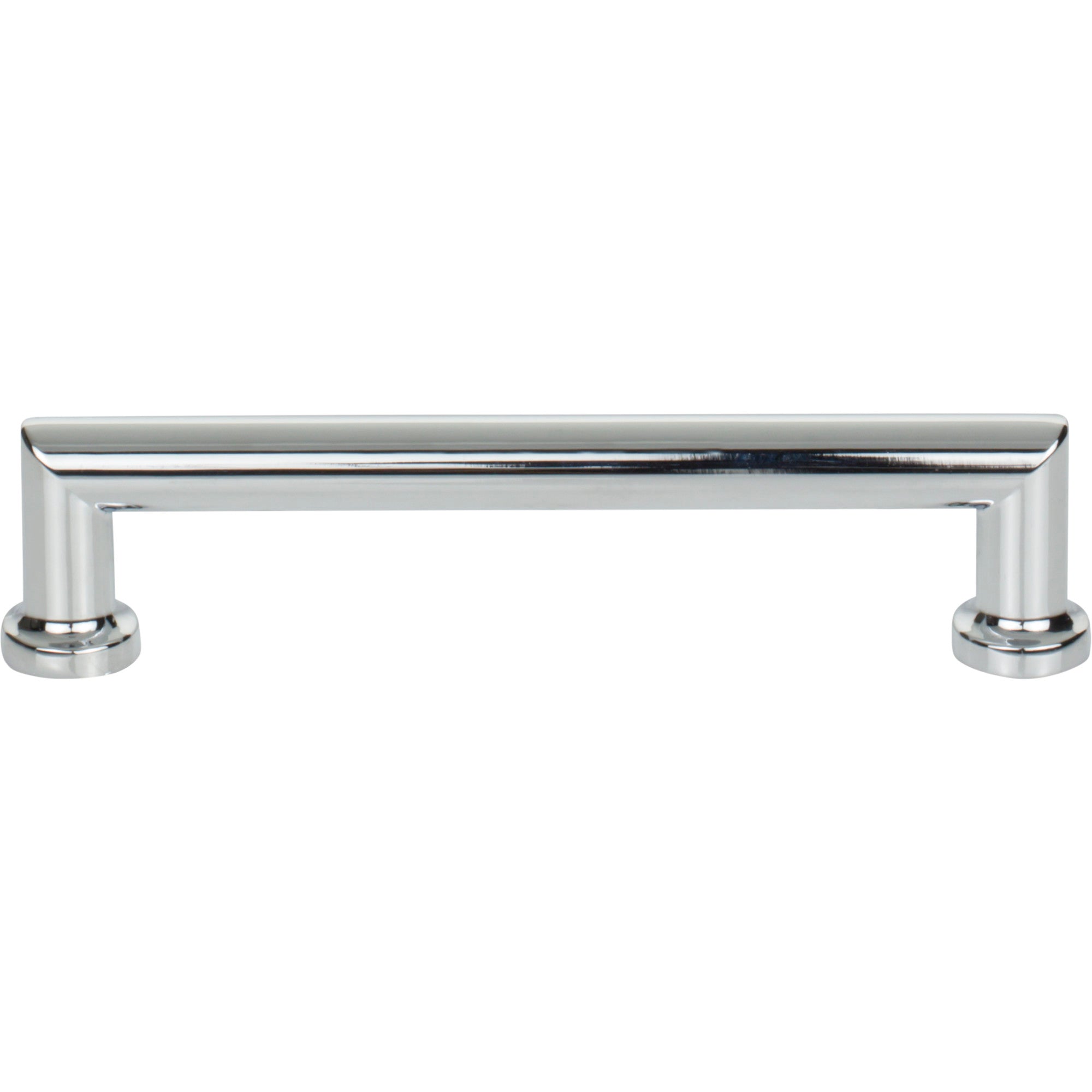 Worldwide Flooring Design Center Morris Pull 5 1/16 Inch (c-c) Polished Chrome Morris Pull 5 1/16 Inch (c-c) Polished Chrome Top Knobs Decorative Hardware