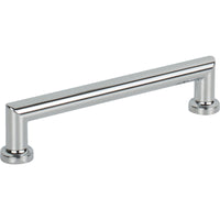 Worldwide Flooring Design Center Morris Pull 5 1/16 Inch (c-c) Polished Chrome Morris Pull 5 1/16 Inch (c-c) Polished Chrome Top Knobs Decorative Hardware