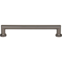Worldwide Flooring Design Center Morris Pull 6 5/16 Inch (c-c) Ash Gray Morris Pull 6 5/16 Inch (c-c) Ash Gray Top Knobs Decorative Hardware