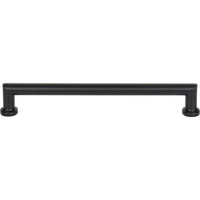 Worldwide Flooring Design Center Morris Pull 7 9/16 Inch (c-c) Flat Black Morris Pull 7 9/16 Inch (c-c) Flat Black Top Knobs Decorative Hardware