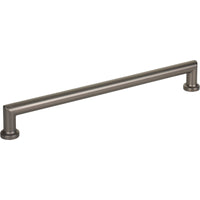 Worldwide Flooring Design Center Morris Pull 8 13/16 Inch (c-c) Ash Gray Morris Pull 8 13/16 Inch (c-c) Ash Gray Top Knobs Decorative Hardware