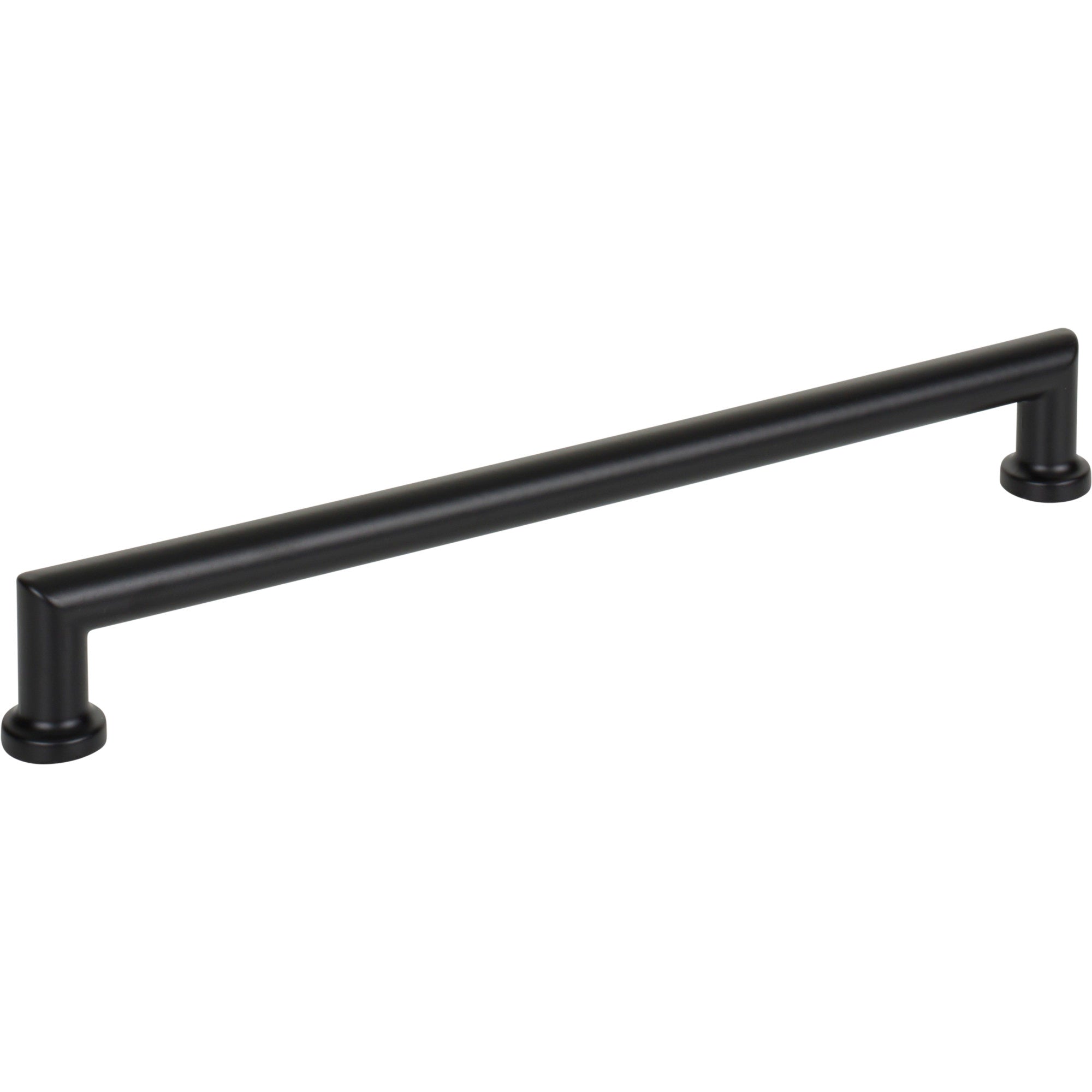 Worldwide Flooring Design Center Morris Pull 8 13/16 Inch (c-c) Flat Black Morris Pull 8 13/16 Inch (c-c) Flat Black Top Knobs Decorative Hardware