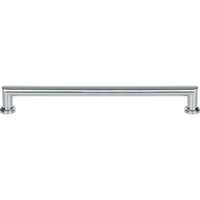 Worldwide Flooring Design Center Morris Pull 8 13/16 Inch (c-c) Polished Chrome Morris Pull 8 13/16 Inch (c-c) Polished Chrome Top Knobs Decorative Hardware