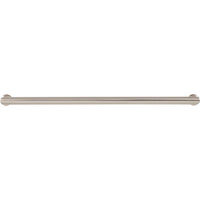 Worldwide Flooring Design Center Morris Pull 12 Inch (c-c) Brushed Satin Nickel Morris Pull 12 Inch (c-c) Brushed Satin Nickel Top Knobs Decorative Hardware