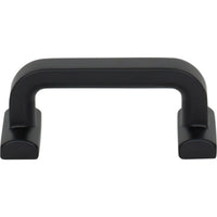 Worldwide Flooring Design Center Harrison Pull 2 1/2 Inch (c-c) Flat Black Harrison Pull 2 1/2 Inch (c-c) Flat Black Top Knobs Decorative Hardware